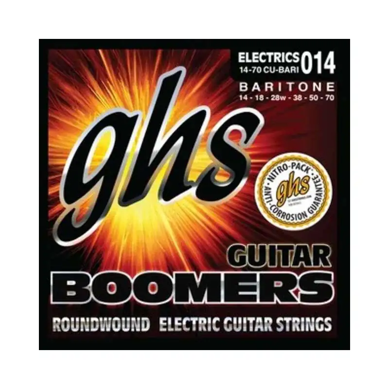 GHS E.-Guit. Strings, BARITON Light, 14 - 70