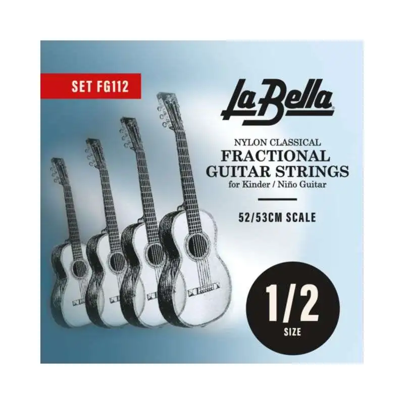 La Bella 112 Nylon Strings 1/2 Size