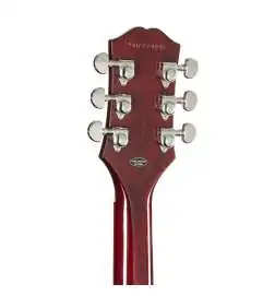 Epiphone Les Paul Custom Widow Red Burst