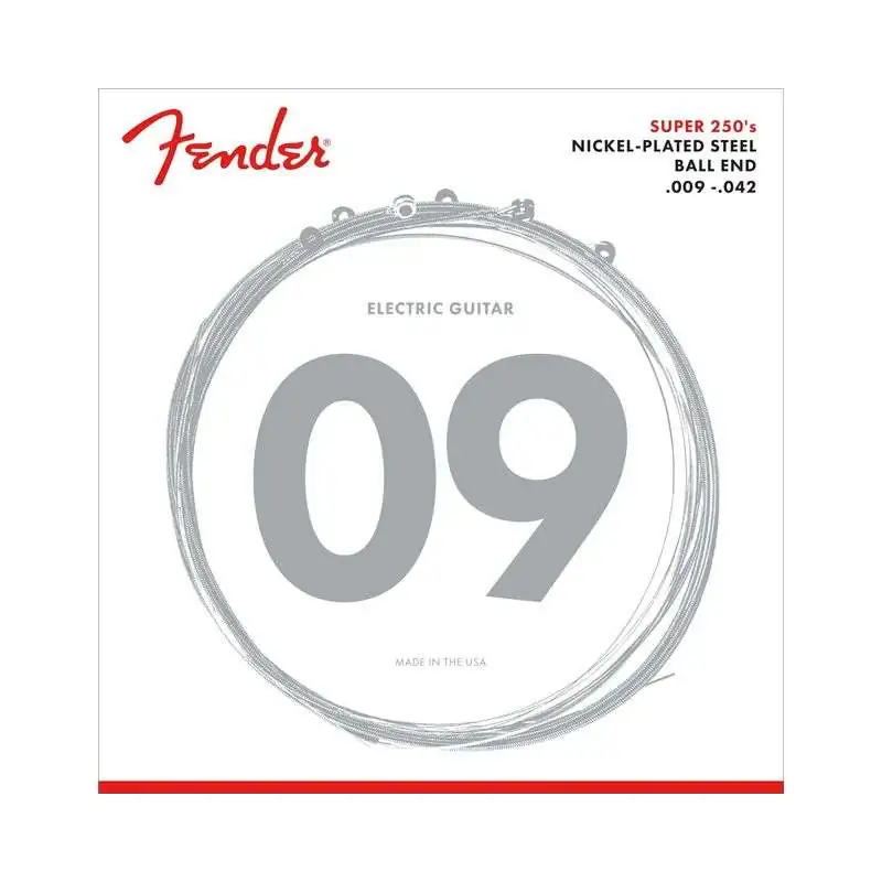 Fender Super 250L Electric Guitar Strings