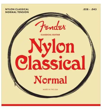Fender Nylon Saiten 100 Clear, Tie End
