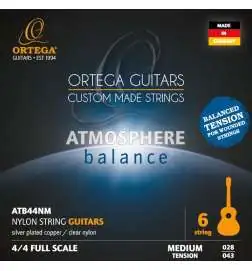 Ortega ATB44NM Nylon Strings Medium Tension
