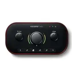 Focusrite Vocaster Two Studio Podcast Set