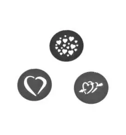 Eurolite Gobo Set A 21,8 16mm