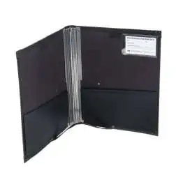 Musicfolder.com Black Folder Deluxe - Die ultimative Chormappe