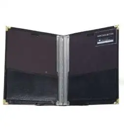 Musicfolder.com Black Folder Deluxe - Die ultimative Chormappe