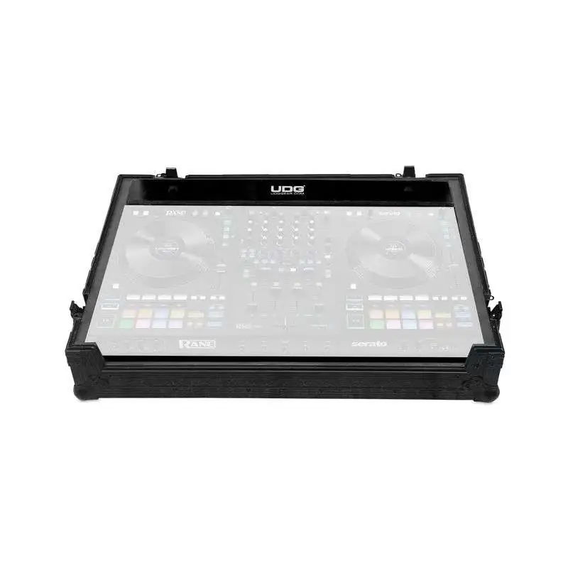 UDG Ultimate Flightcase Rane Four Black Plus Wheels (U91082BL)