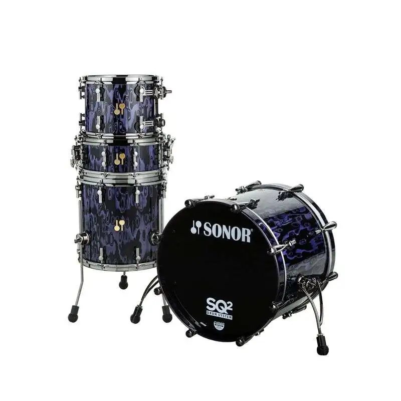 Sonor SQ2 Vintage Maple Shell Set Violet Tribal