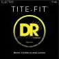 DR E-Guit. Strings 09-46 Tite Fit Nickel Plated Round Core DR E-Guit. Strings 09-46 Tite Fit Nickel Plated Round Core