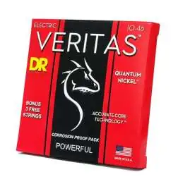 DR VTE-10 Veritas Electric Guitar Strings 10-46 Medium