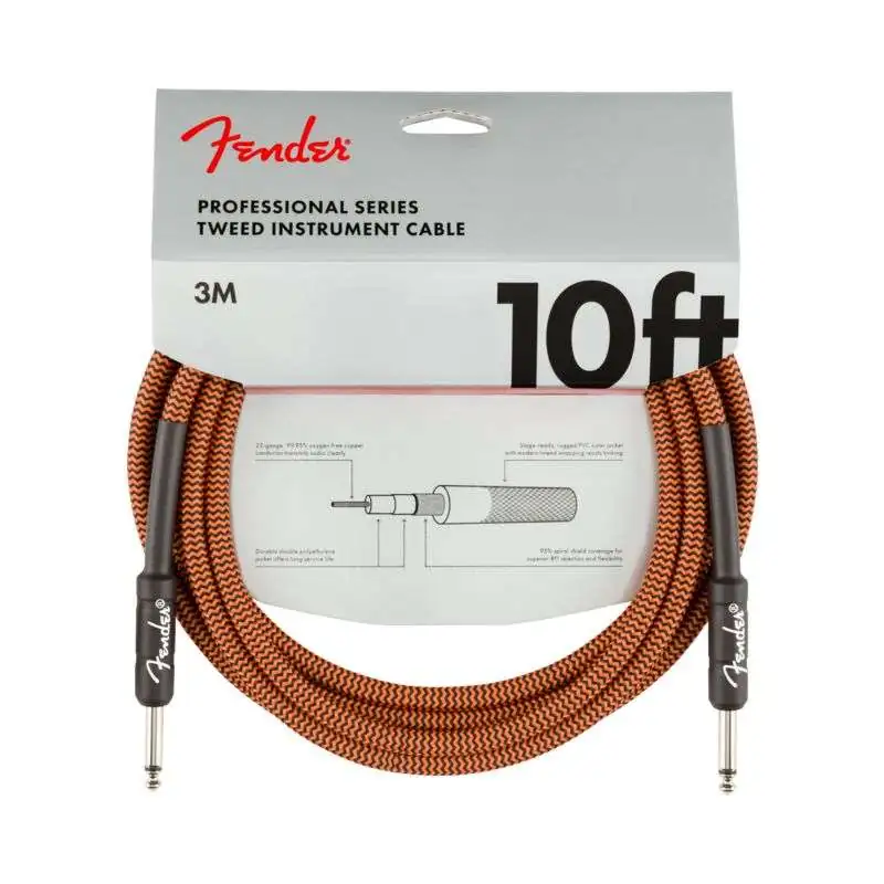 Fender Professional Tweed Cable 3m ORANGE