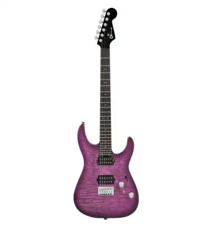 Charvel Pro-Mod Plus DK24 HH HT E QM Violet Radiance