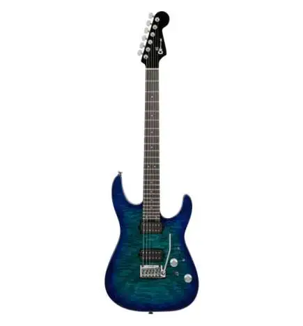 Charvel Pro-Mod Plus DK24 HH 2PT E QM Chlorine Burst