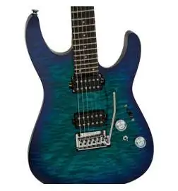 Charvel Pro-Mod Plus DK24 HH 2PT E QM Chlorine Burst