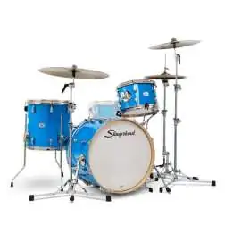 Slingerland Studio King Shell Set Lunar Blue Laquer