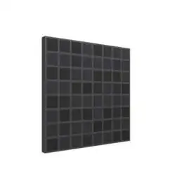 Vicoustic VicFoam Square Black 6 Stk.