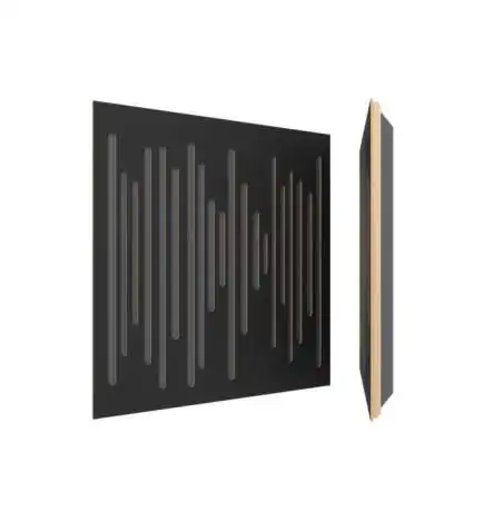 Vicoustic Wavewood Ultra Lite Black Mate 4 Stk.