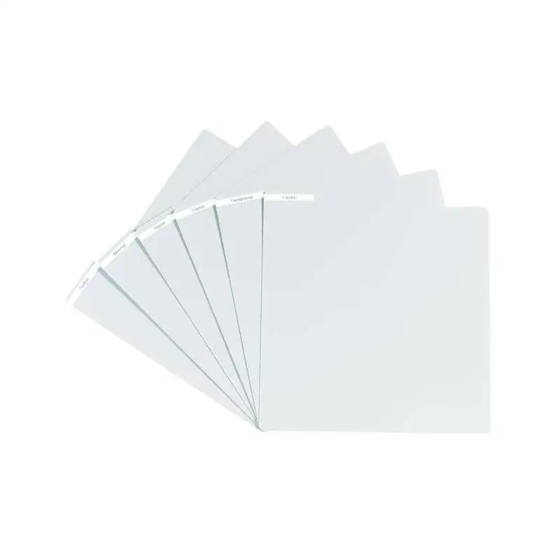 Glorious Vinyl Divider Set White