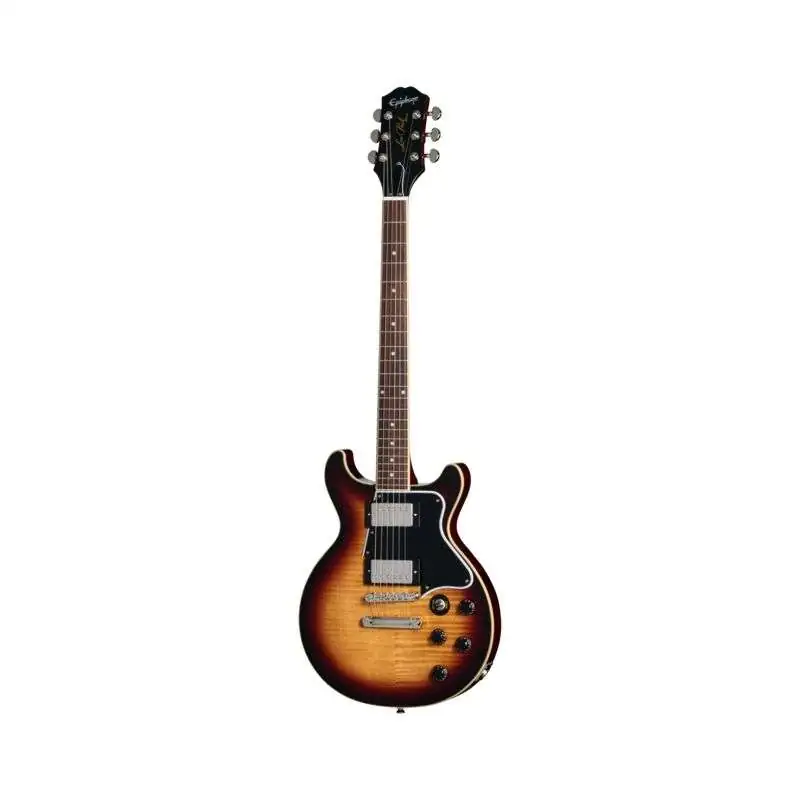 Epiphone Les Paul Special Double Cut Figured Bourbon Burst