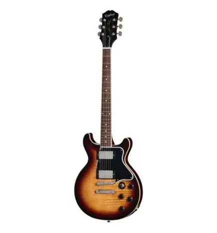 Epiphone Les Paul Special Double Cut Figured Bourbon Burst