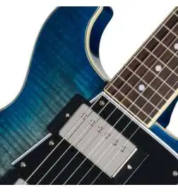Epiphone Les Paul Special Double Cut Figured Ocean Water
