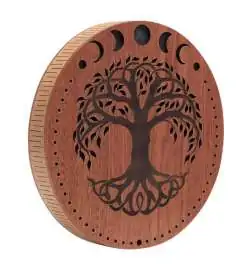 Meinl RDS10MTOL Rain Disk Stream Sound Moon Phases Tree of Life