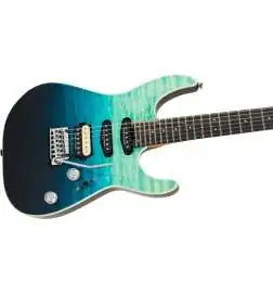 Charvel Pro-Mod Plus DK24 HSS 2PT E Blue Curaçao