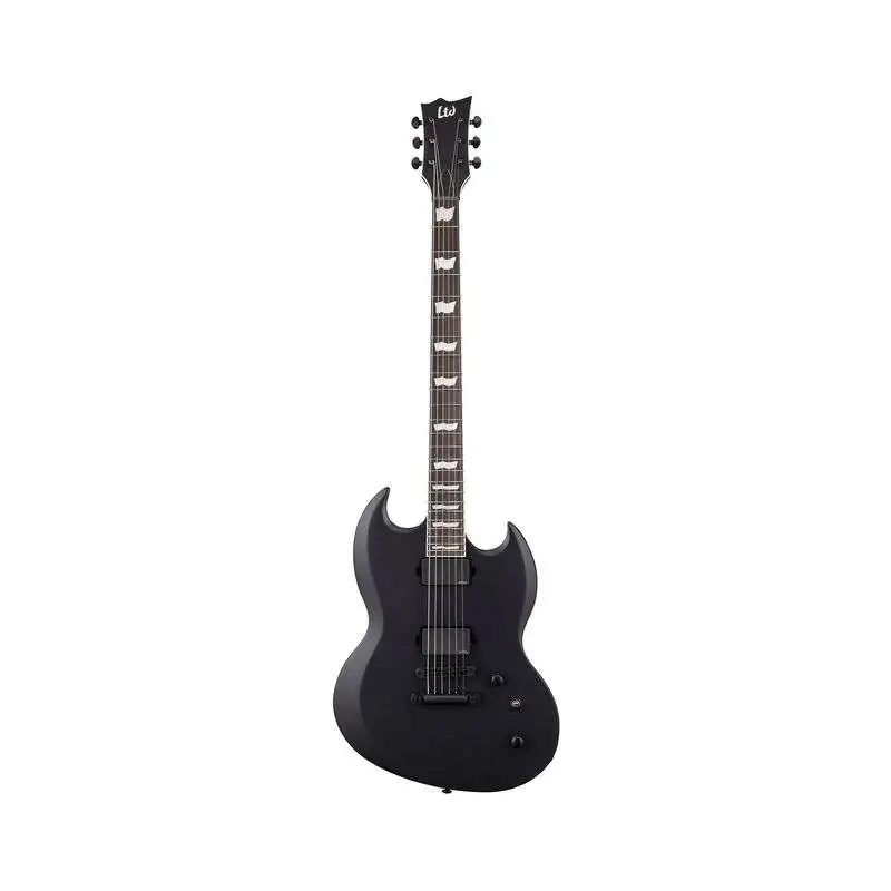 ESP LTD Viper-400 Baritone Black Satin